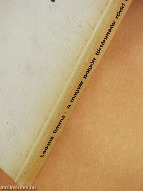 A magyar polgári történetírás rövid története