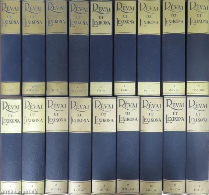Révai új lexikona 1-18.