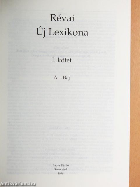 Révai új lexikona 1-18.