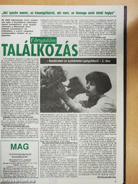 Természetgyógyászat 1991. január-december
