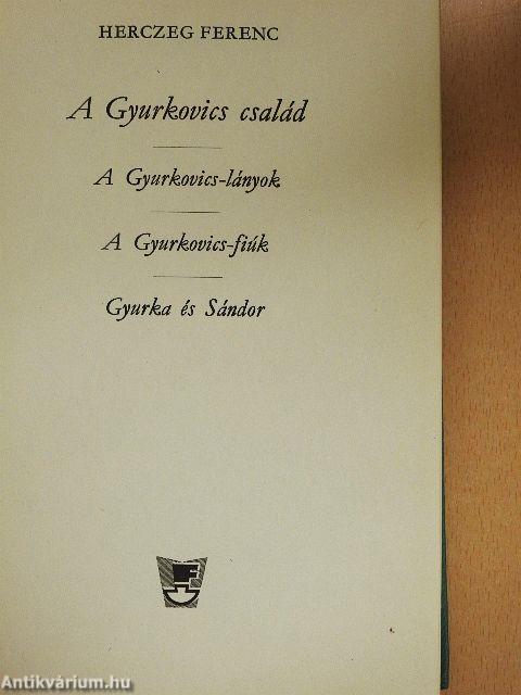 A Gyurkovics család