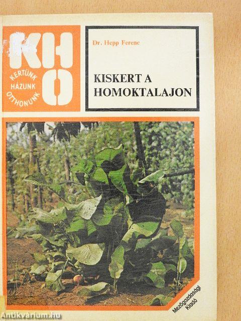 Kiskert a homoktalajon