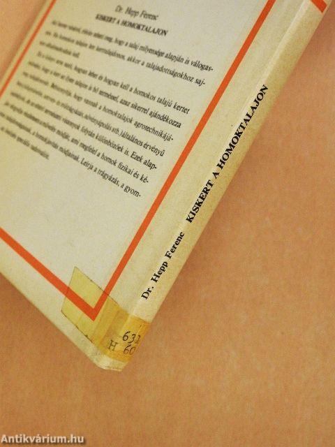 Kiskert a homoktalajon