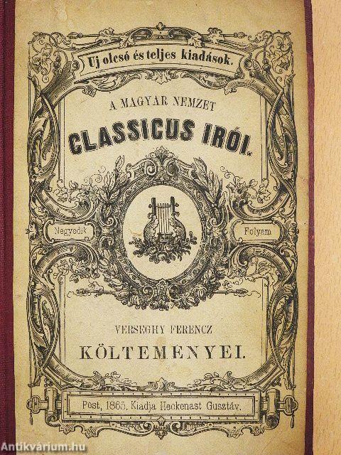 Verseghy Ferencz költeményei