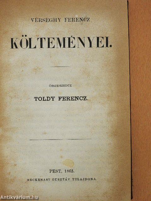 Verseghy Ferencz költeményei