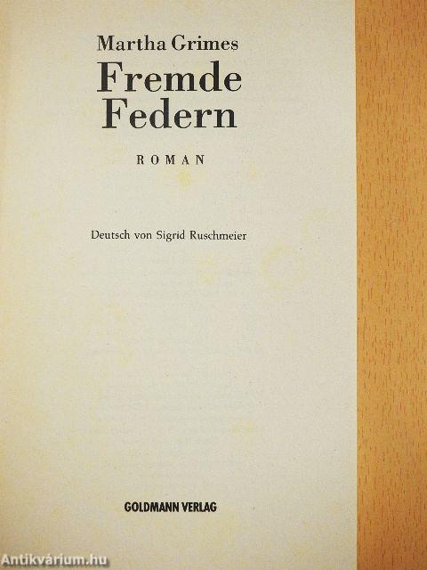 Fremde Federn