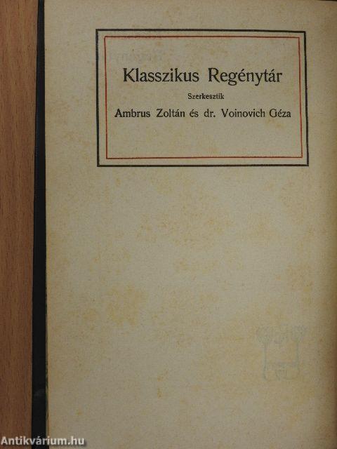 "40 kötet a Klasszikus Regénytár sorozatból (nem teljes sorozat)"