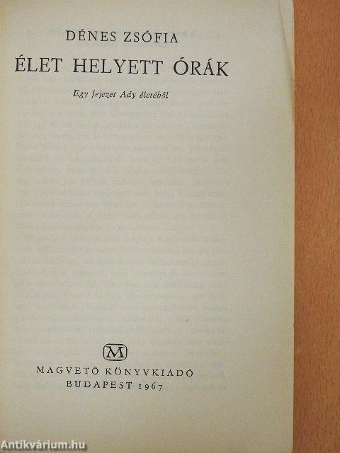 Élet helyett órák