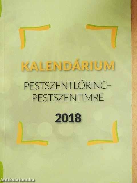 Kalendárium 2018