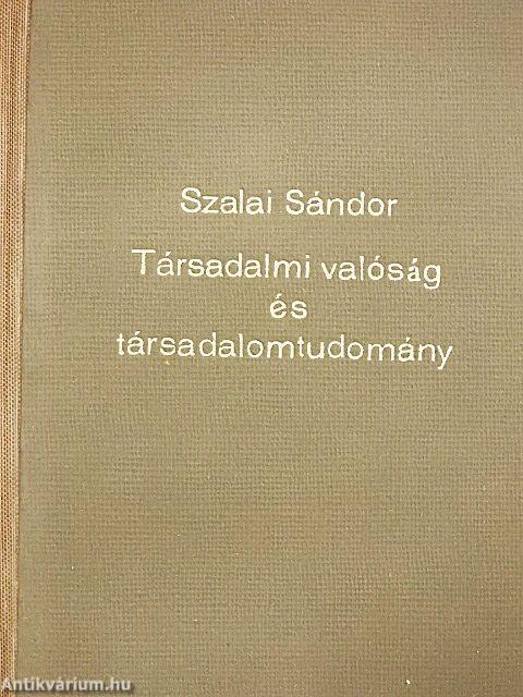 Társadalmi valóság és társadalomtudomány