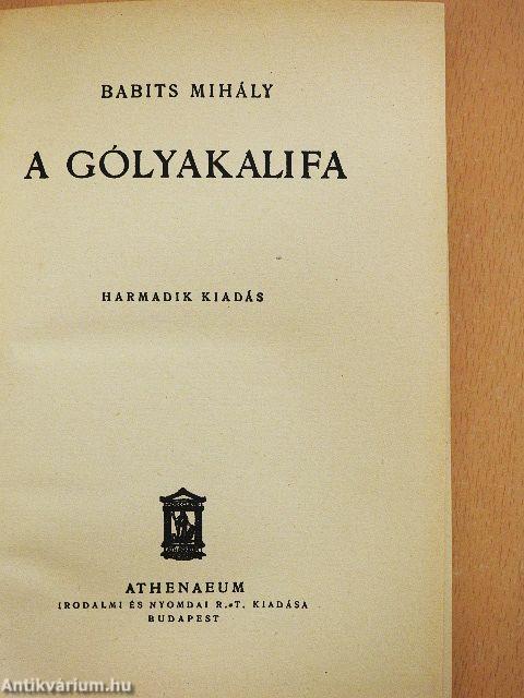 A gólyakalifa