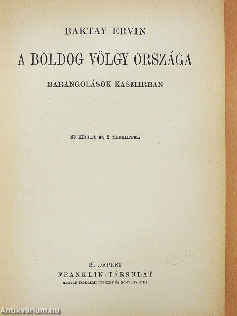 A boldog völgy országa