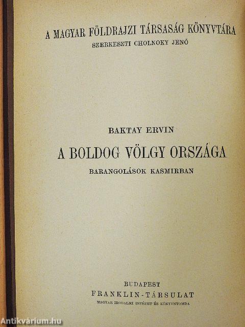 A boldog völgy országa