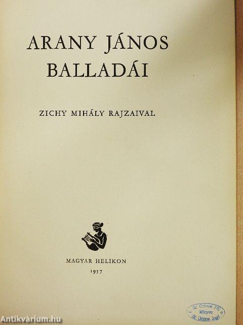 Arany János balladái Zichy Mihály rajzaival