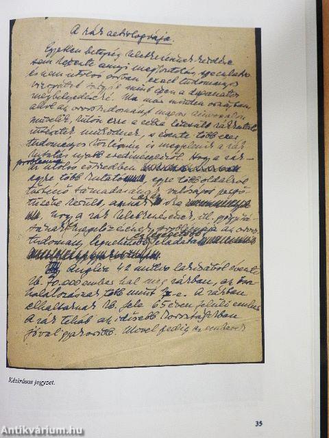 Dr. Korpássy Béla egyetemi tanár (1907-1961) a Kórbonctani és Kórszövettani Intézet egykori tanszékvezetőjének munkássága