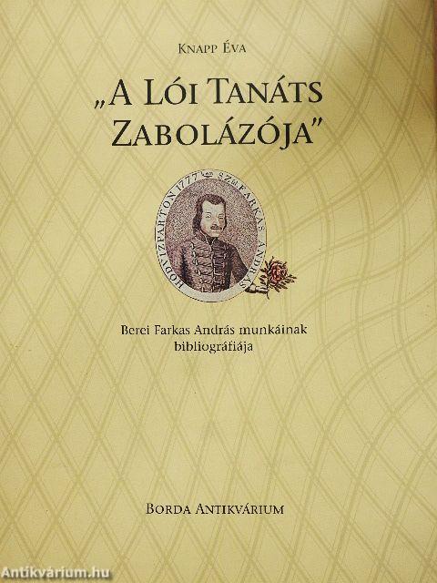 "A Lói Tanáts Zabolázója" II.