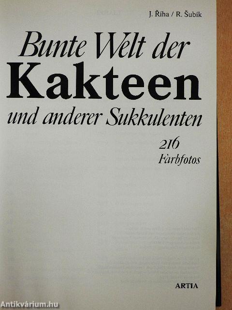 Bunte Welt der Kakteen und anderer Sukkulenten