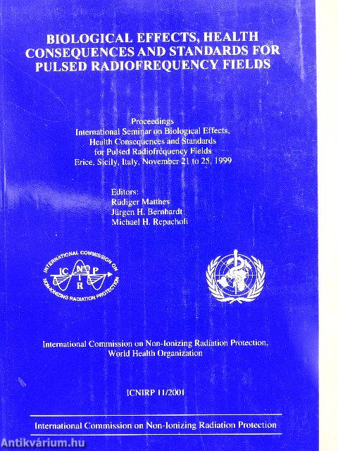 Biological Effects, Health Consequences and Standards for Pulsed Radiofrequency Fields
