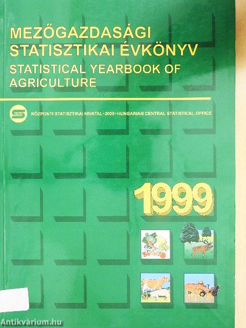 Mezőgazdasági Statisztikai Évkönyv 1999