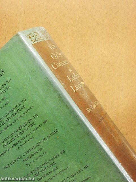 The Oxford companion to english literature