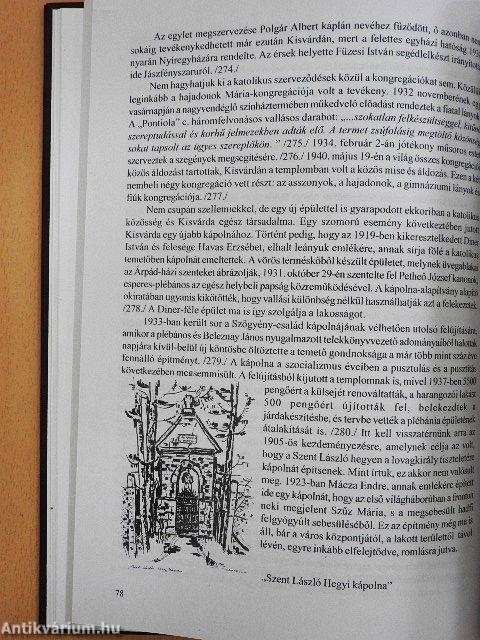 A kisvárdai egyházak története Szent Lászlótól napjainkig