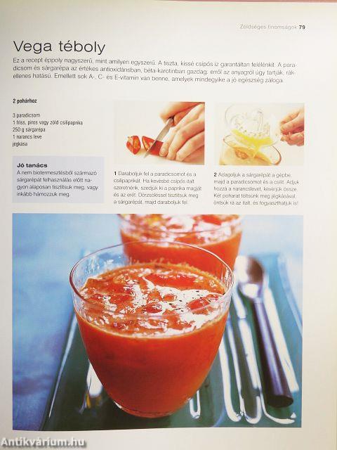 Turmixok, koktélok és gyümölcsitalok