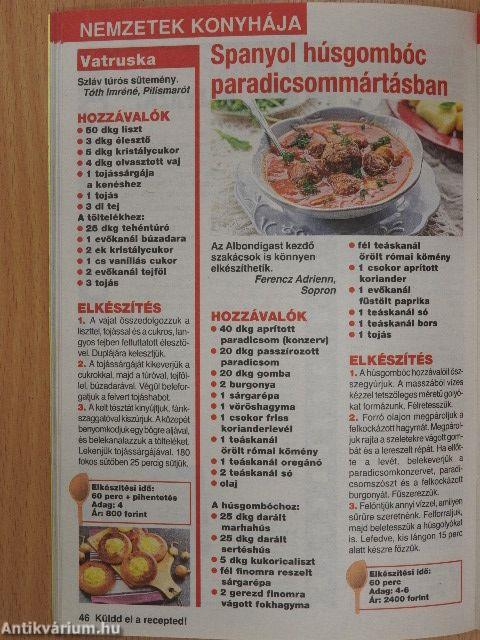 Küldd el A RECEPTED! 2016. (nem teljes évfolyam)