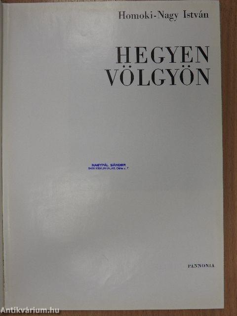 Hegyen völgyön