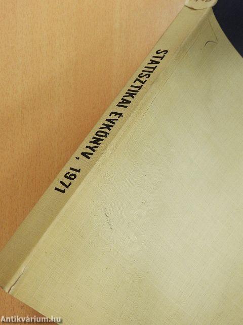 Statisztikai Évkönyv 1971