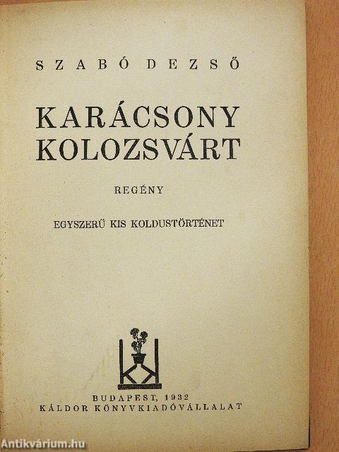 Karácsony Kolozsvárt