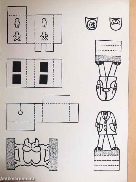 KRESZ - Társasjátékos barkácsolós, rajzolós foglalkoztató