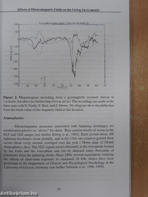 Effects of Electromagnetic Fields on the Living Environment