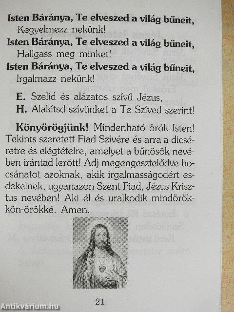 Jézus Szíve, bizalmunk