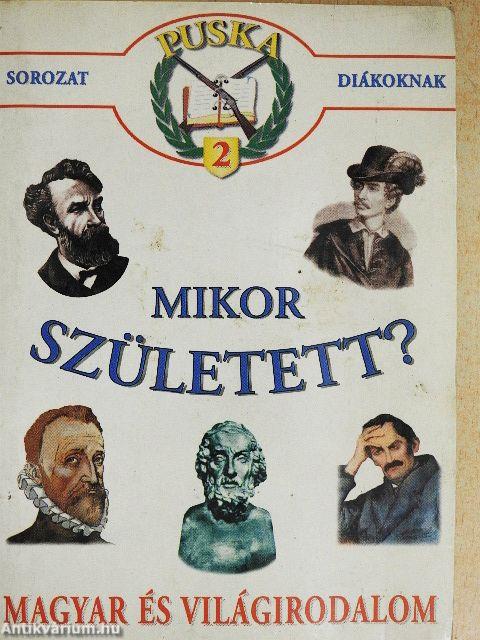 Mikor született?