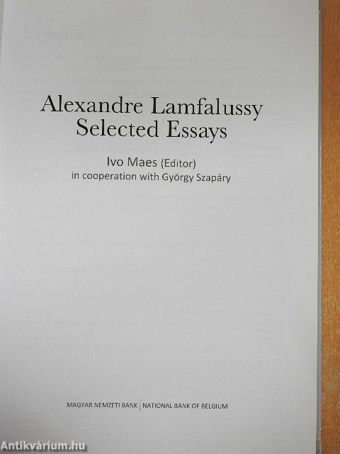 Selected Essays