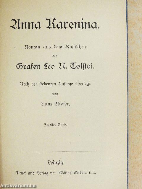 Anna Karenina 1-2. (gótbetűs)
