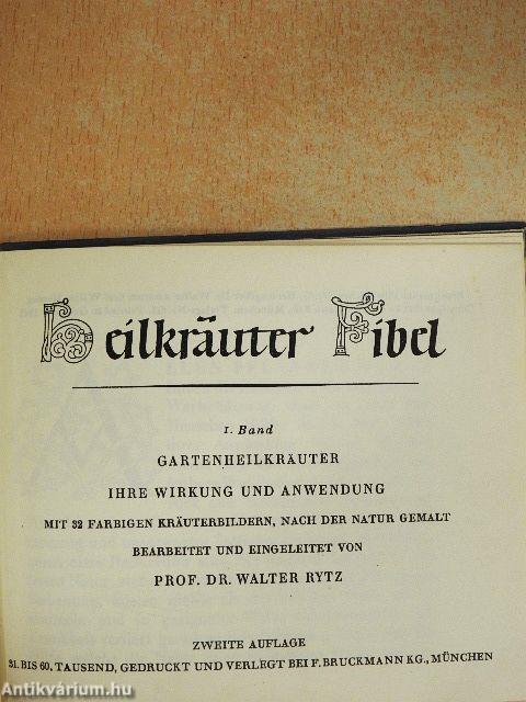 Heilkräuter Fibel I.