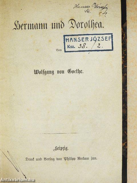 Hermann und Dorothea (gótbetűs)