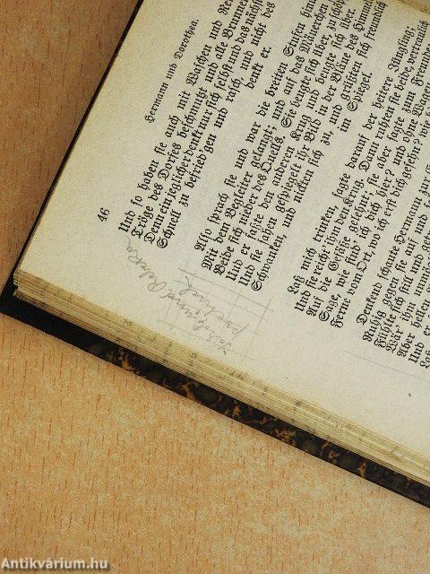 Hermann und Dorothea (gótbetűs)