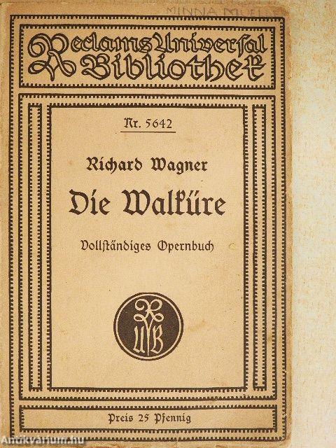 Die Walküre (gótbetűs)