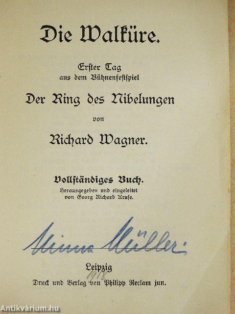 Die Walküre (gótbetűs)