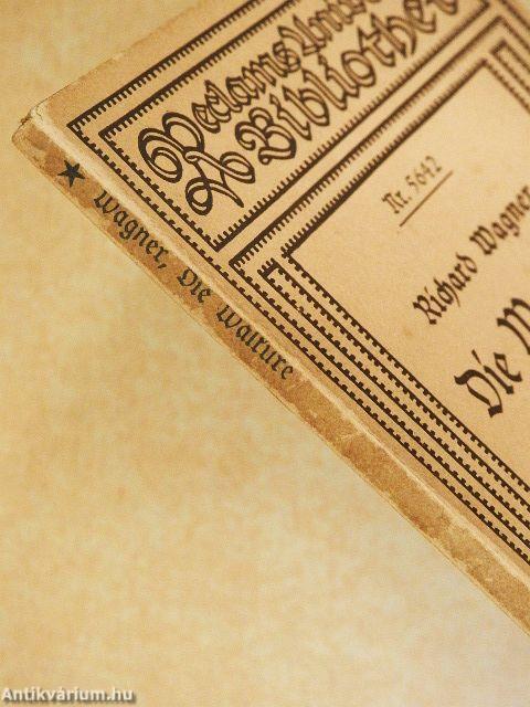 Die Walküre (gótbetűs)