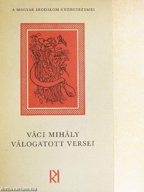 Váci Mihály válogatott versei