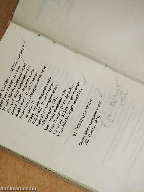 József Attila válogatott versei