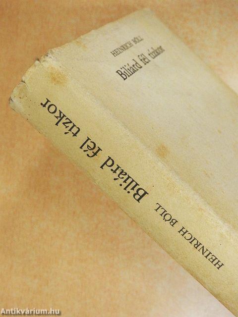 Biliárd fél tízkor