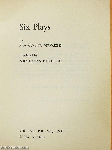 Six Plays