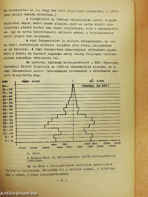 A népesség mozgásának és a településhálózat alakulásának kölcsönhatása  I.
