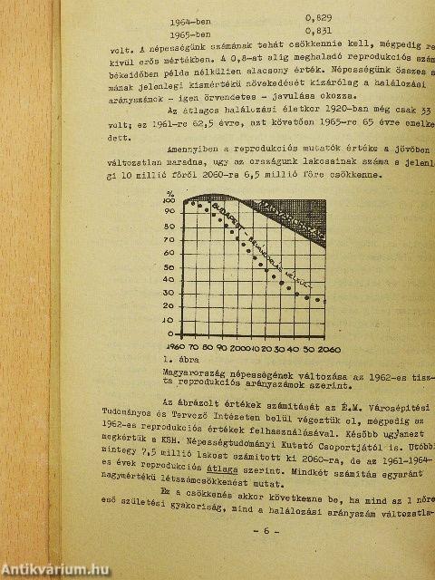 A népesség mozgásának és a településhálózat alakulásának kölcsönhatása  I.