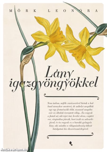 Lány igazgyöngyökkel