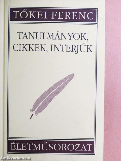 Tanulmányok, cikkek, interjúk